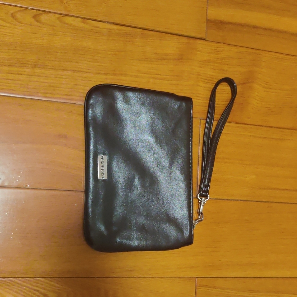 Black Wristlet Clutch (Express)